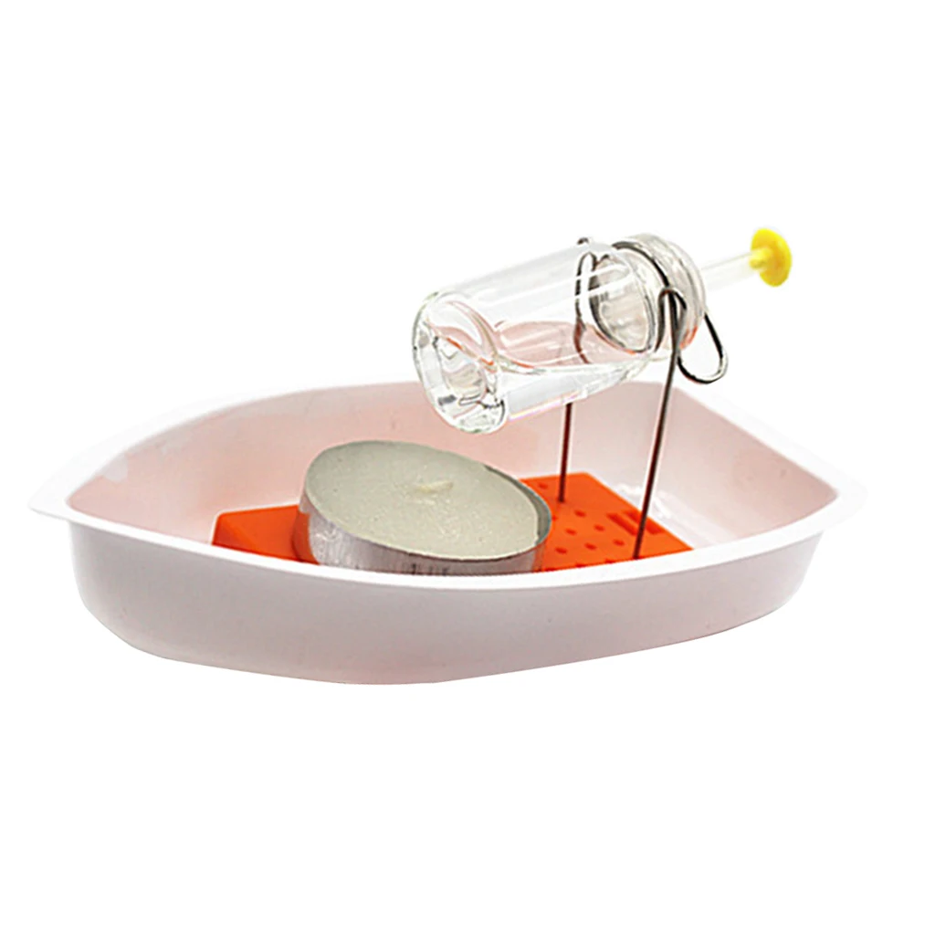 Novel Steam Candle Powered Boat Steamships Vehicle Toy Kids Student Physics Learning Science Gadget DIY Assembly Kits