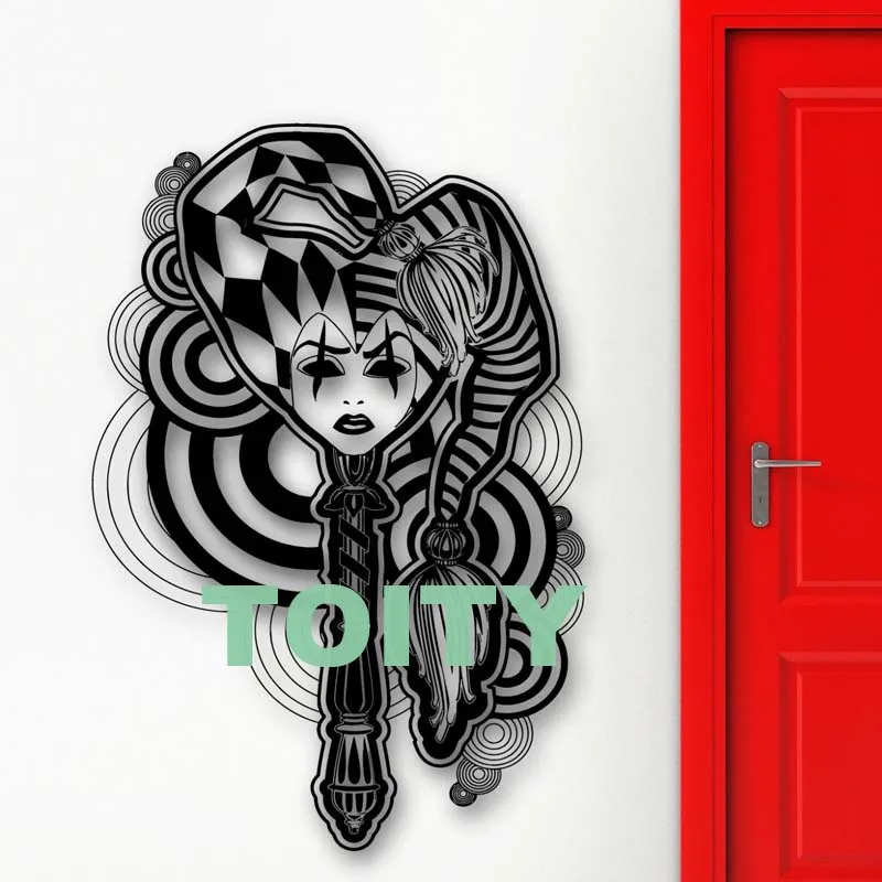 Buy Wall Stickers Vinyl Decal Sexy Gothic Girl Joker