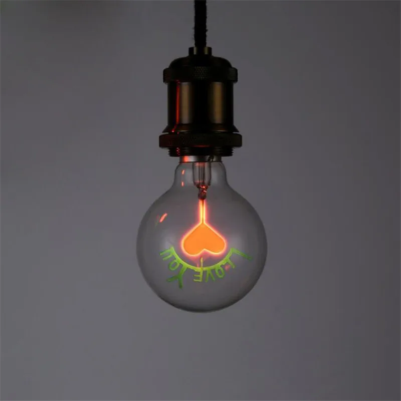 led holiday decoration bulbs creative bulbs valentine's day wishing lamp (30)