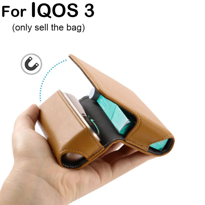 Good Quality Case For IQOS 3 Case For IQOS 3.0 Cigarette For IQOS Accessories Protective Cover Bag PU Leather Cases Accessory