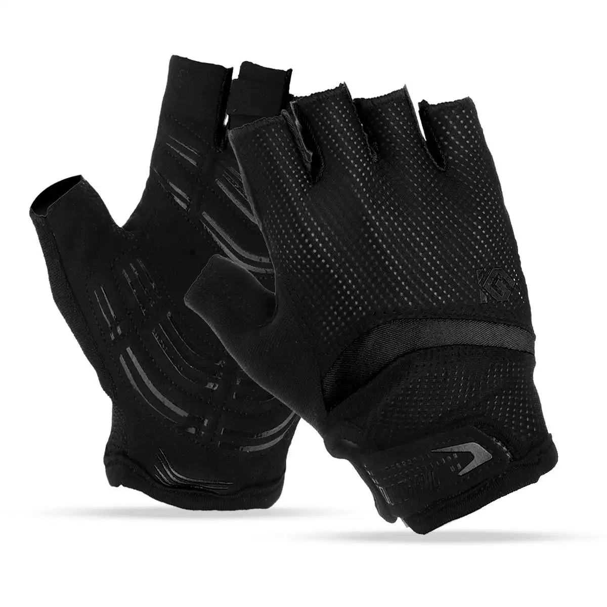 Moto rcycle перчатки Guantes moto летние дышащие защитные перчатки Guantes moto Luvas moto cross защитный мотоцикл мотобайк - Цвет: Черный