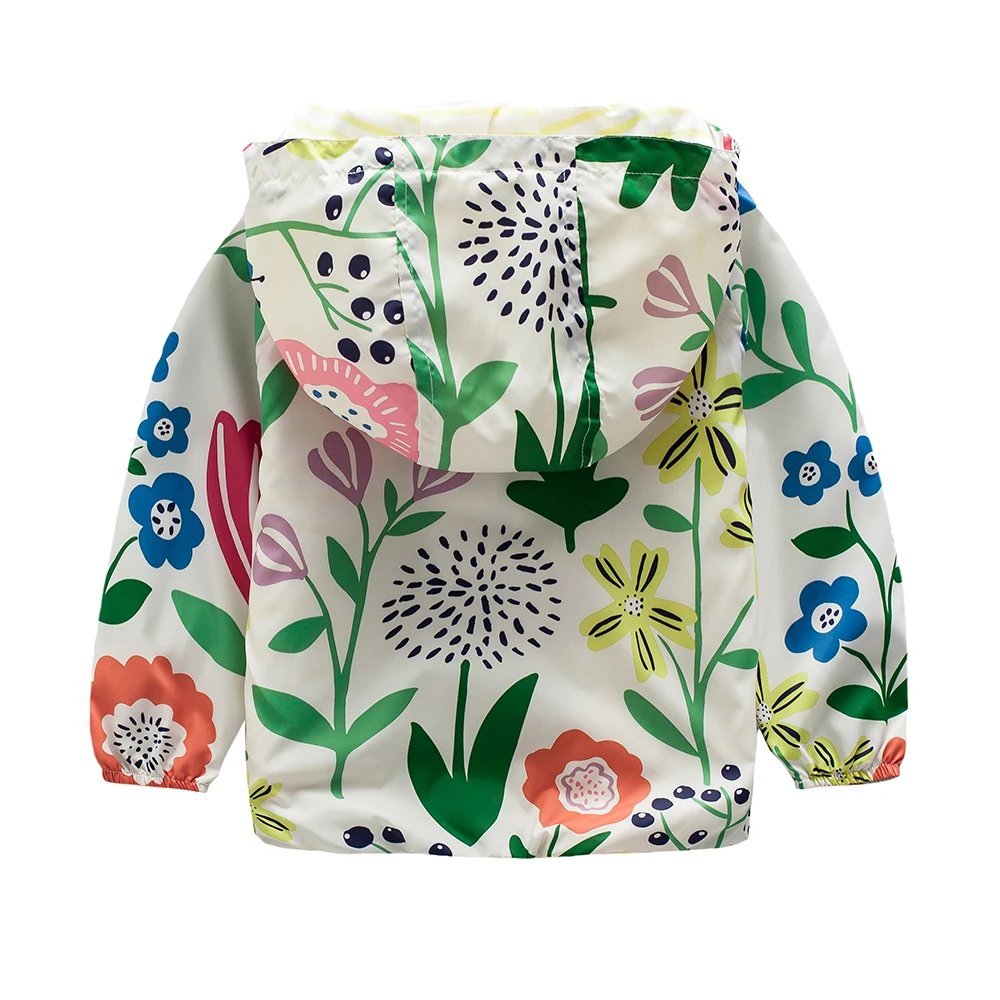 M20 Демисезонный модные милые мальчики Пальто для девочек с капюшоном Детская куртка топы для девочек ветровка тонкое пальто осень ребенок Легкая куртка