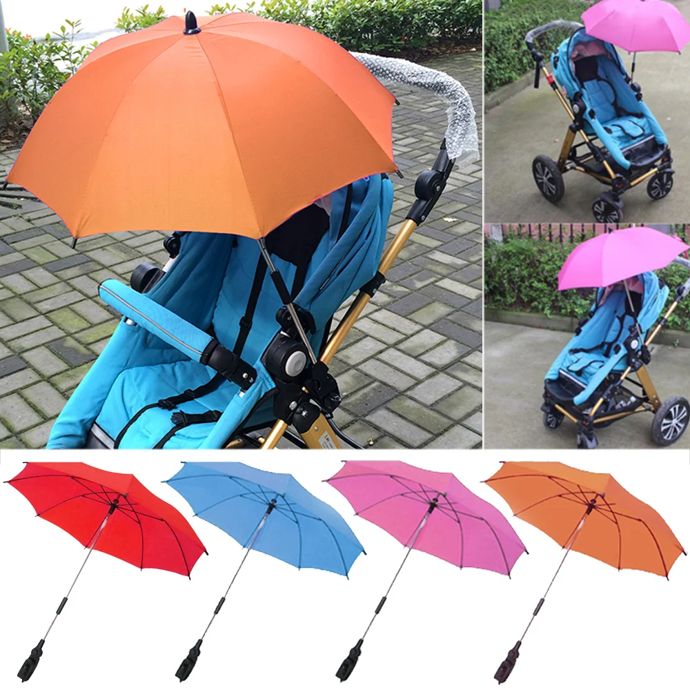 Baby Pram Pushchair Buggy Stroller Carriage Umbrella Anti UV Rays