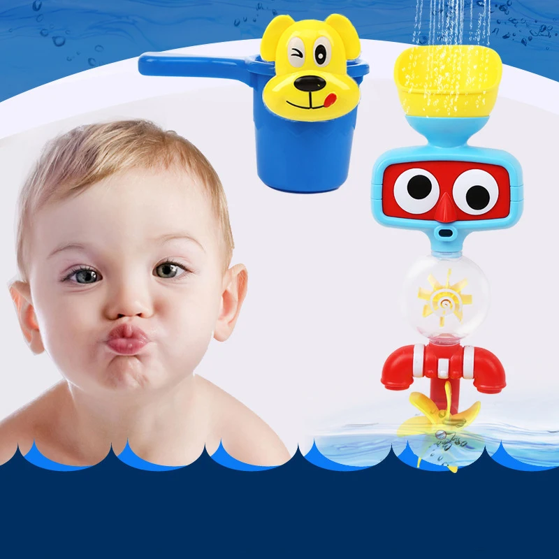 Baby Bath Toys Game for Children Kids Water Spraying Taps Bathroom bathtub Toys Play Sets Early