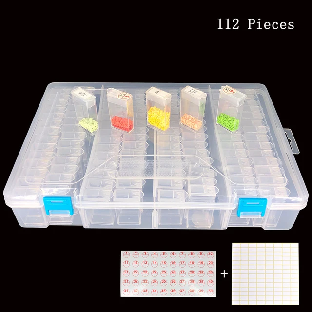 4/12/28/56/112 Lattices Diamond Painting Storage Case Full Drill