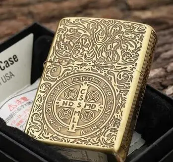 

Constantine lighter sides carved metal attached present hell detective Constantine Oil lighters original packaging box