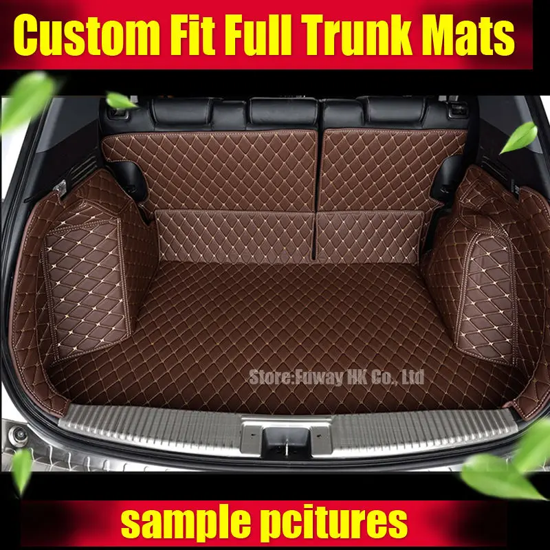 

RIGHT HAND DRIVE Custom Special Trunk Mats For Lexus LX 570 7seats Waterproof Boot Carpet For Lexus LX570 Lagguge Pad