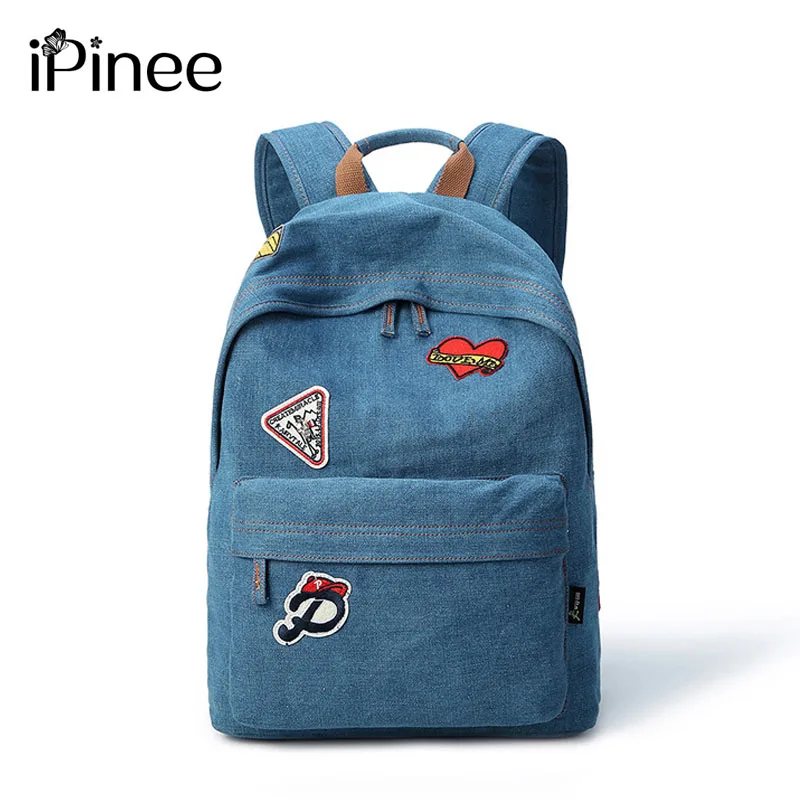 IPinee Для женщин рюкзак элегантный дизайн женские Колледж студенты Back Pack большой