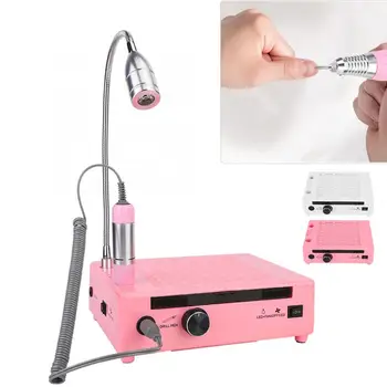 

3 In 1 Multi-functional Nail Art Machine Lighting Dust Collector Nail Drill Manicure Tool Nail Grinding Machine