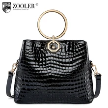 

ZOOLER 2017 NEW top handle women bag genuine leather handbags elegant solid superior cowhide bag bolsa feminina luxury#2615