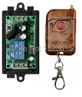 

NEW DC 2V 1CH 10A Receiver + Transmitter RF Wireless Remote Switch teleswitch Momenrary Toggle Latched Adjustable