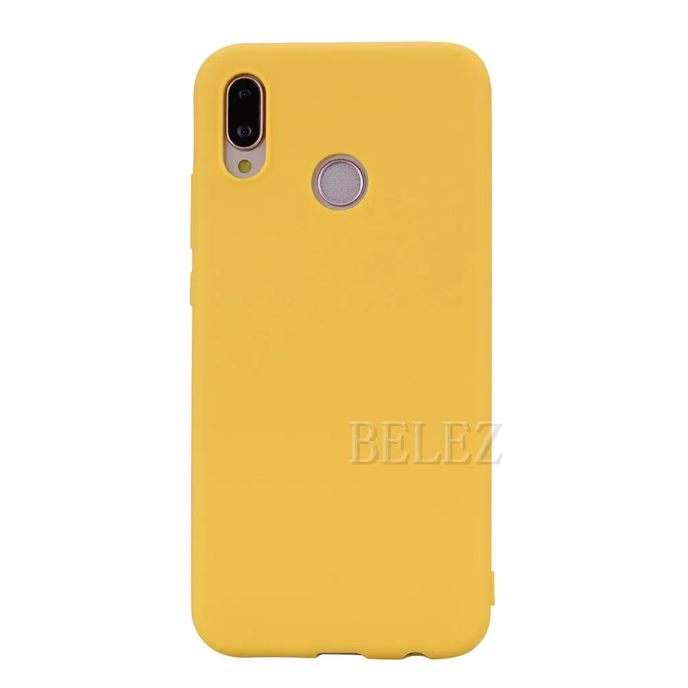 Candy Color Soft TPU Phone Case For Huawei Y9 2019 Y5 Y6 Y7 Y9 2018 Mate 20 Pro on the Honor 8C 8X Max 9 Lite Play Note 10 Cover _16