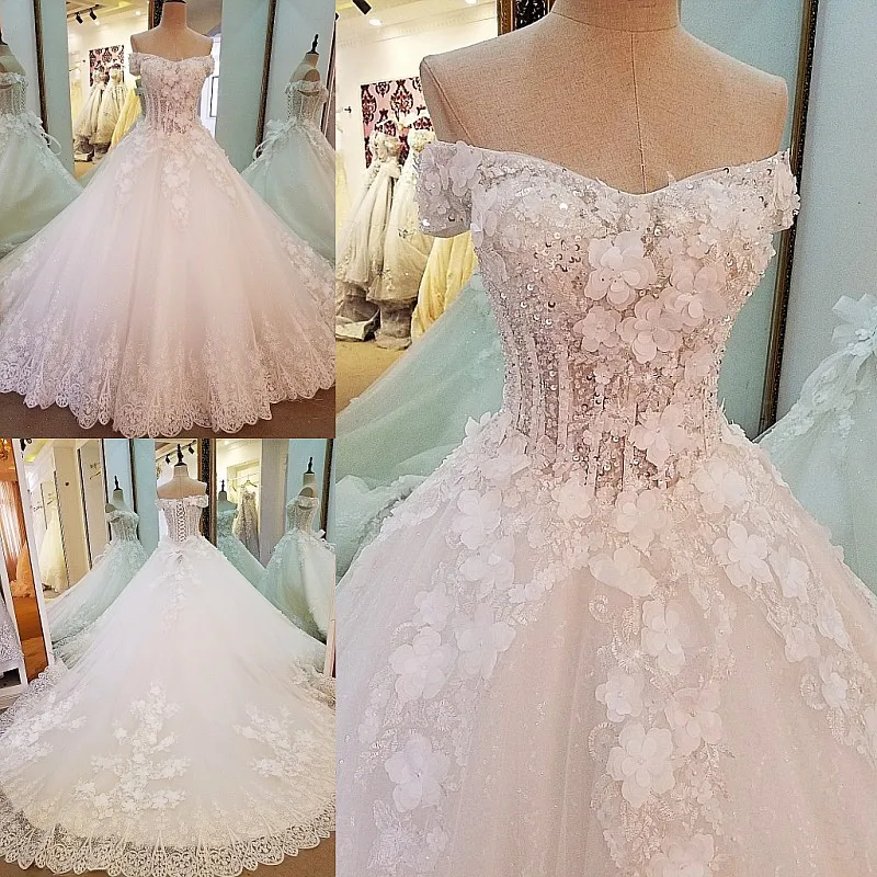 Кружевное бальное платье AOLANES Gelinlik 2017 винтажное для свадьбы|vintage bridal gown|bridal gownvestido