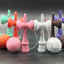 80 шт. мяч Kendama профессиональной игры наивысшего качества полный трещина краска бук мяч навыки