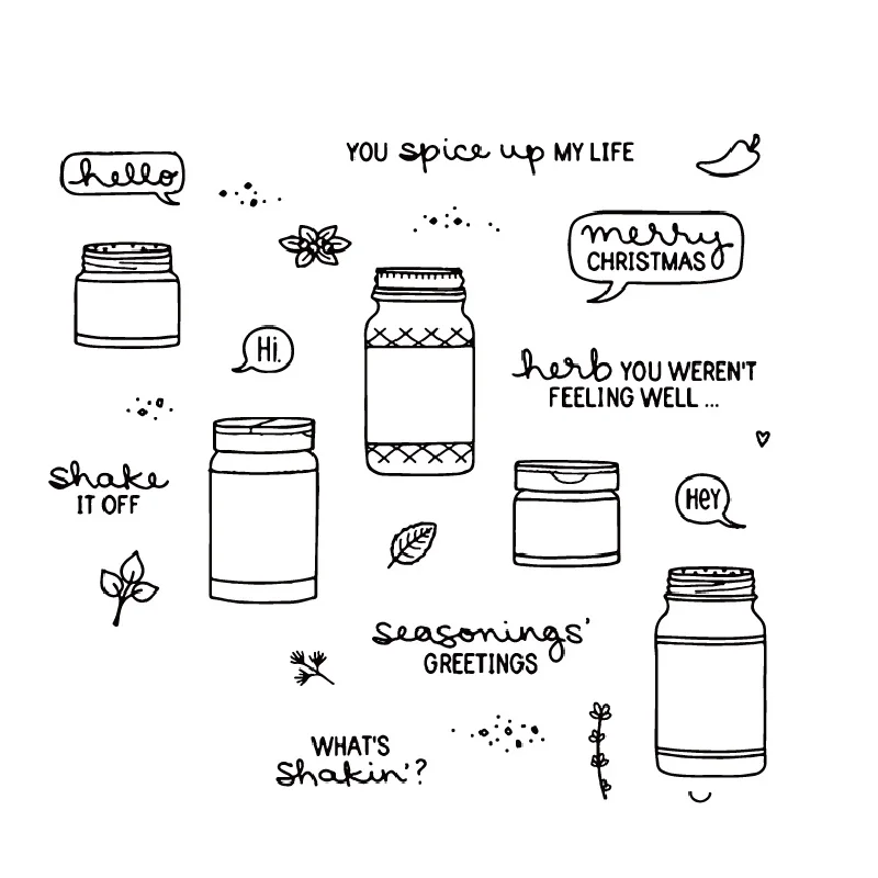 

Bottle Blessing Transparent Clear Stamps For DIY Scrapbooking Decorative Card making Craft Fun Decoration Supplies 13x13cm