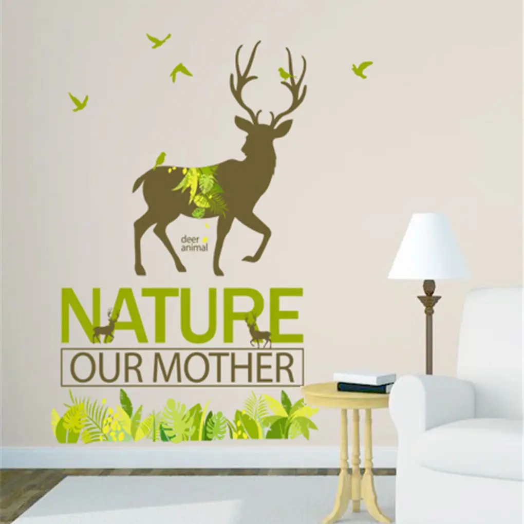Online Get Cheap Natural Wall Decals Aliexpresscom Alibaba Group - Nature Forest Deer Wall Sticker Livingroom Home Decor Posters Wall Decalscm(china online get cheap natural wall decals aliexpresscom alibaba group - nature forest deer wall sticker livingroom home decor posters wall decalscm(china