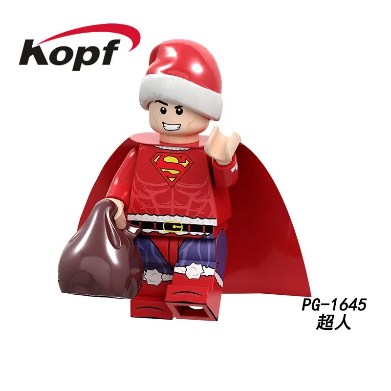 20 шт. оптом строительные блоки Merry Christmas Trooper Bobifeite Das Vida кирпичи игрушки-персонажи сказок для детей подарок PG8200 - Цвет: PG1645 20Pcs No Box