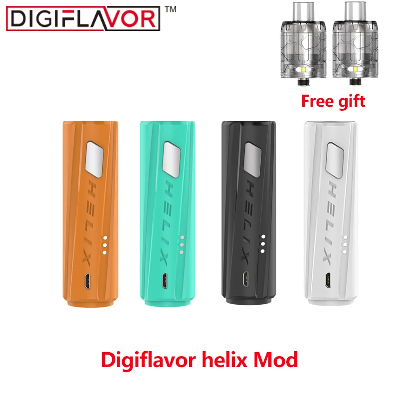 

Digiflavor Vape Mod Helix Mod fit lumi tank&Cerberus Tank Atomizer Electronic cigs Vaporizer Vape mods vape pen mod