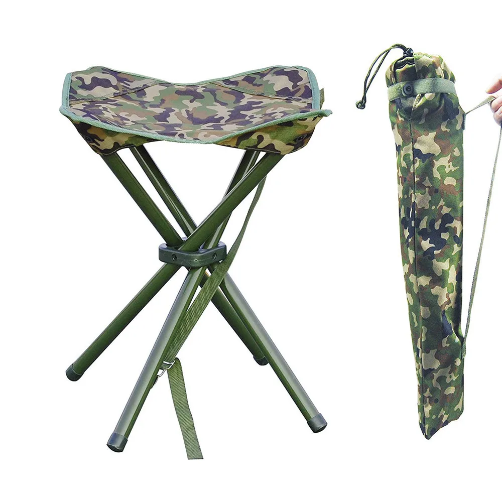 Cadeira de Pesca Cadeira de Acampamento Leve para ao ar Portátil Dobrável Cadeira Heavy Duty Camping Traving Assento Fezes Viagem Peso Livre 300lbs 2 Cadeiras de pesca