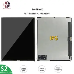 Новый 9,7 "ЖК-дисплей для Apple Ipad 2 iPad2 A1376 A1395 A1397 A1396 Tablet ЖК-дисплей матрица Экран дисплея Панель монитор Moudle 100% тестирование