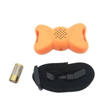 Dog Anti Bark Control Training Collar Adjustable Vibration Bark Collar Dog Training Bow Knot Shape Anti Barking Device For Puppy