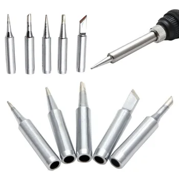 

5pcs 900M-T Metal Solder Screwdriver Iron Tips for _Hakko Soldering Rework Tool