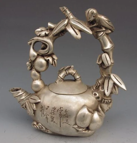 

Chinese Silver Bronze Gilt Tibetan Buddhist Statue --- Sakyamuni Buddha