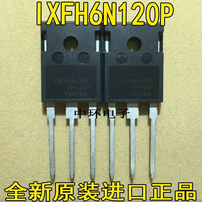 100% новый и оригинальный IXFH6N120P IXFH6N120 TO 247|Запасные части| |