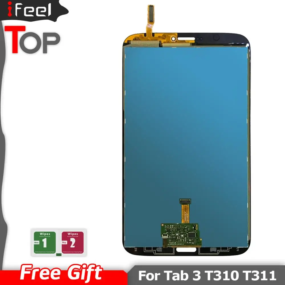 ЖК-дисплей 8 0 дюйма для Samsung Galaxy Tab 3 T310 T311/T315 с сенсорным экраном дигитайзер в сборе
