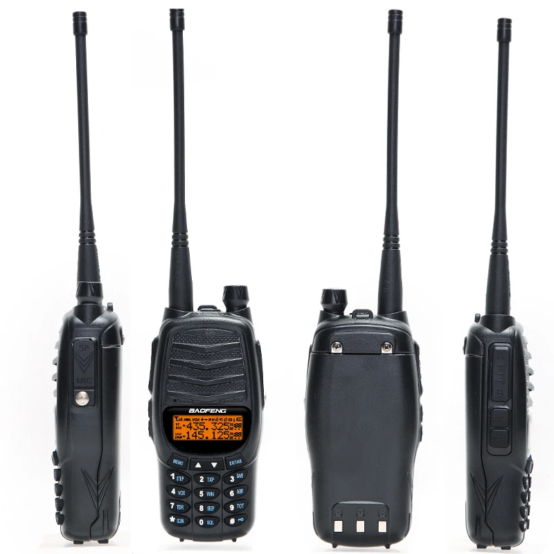 Baofeng UV-X9 Plus Walkie Talkie 10 Вт Высокая мощность двойной PTT двухдиапазонный VHF/UHF10km большой диапазон Модернизированный UV-82 Ham радио