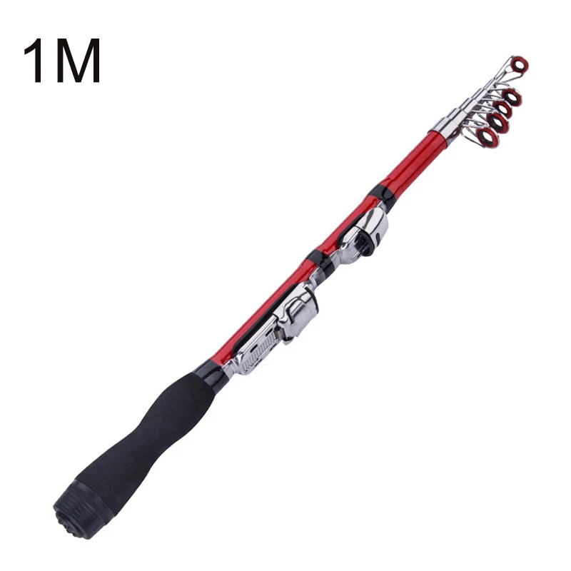 Portable Telescopic Fishing Pole Small Size Hard Fishing Rod for Sea Lake JT-Drop Ship