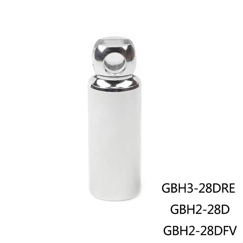 Silver Tone Aluminum Electric Hammer Drill Piston Gas cylinder for Bosch GBH3-28DRE GBH2-28D GBH2-28DFV Tool accessories