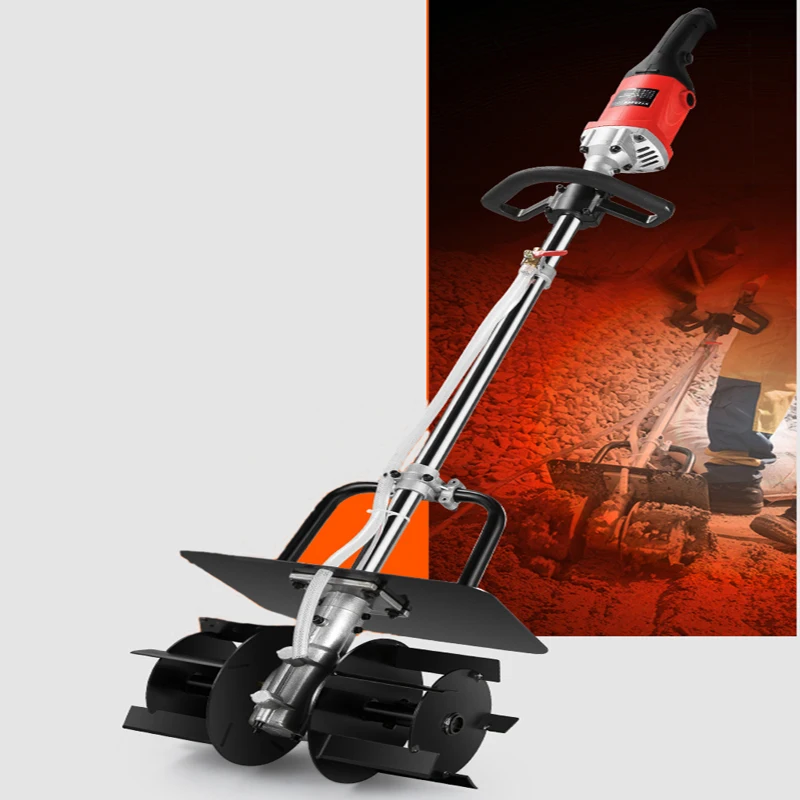

Concrete Mixer 220V Electric Construction Cement Mixing Machine Multifunctional Handheld Feed ,Mortar Concrete Mixer