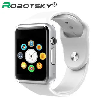 A1 Smart Watch Bluetooth WristWatch Sport Pedometer with SIM Card Passometer Camera Smartwatch For Android Better Than GT08 DZ09