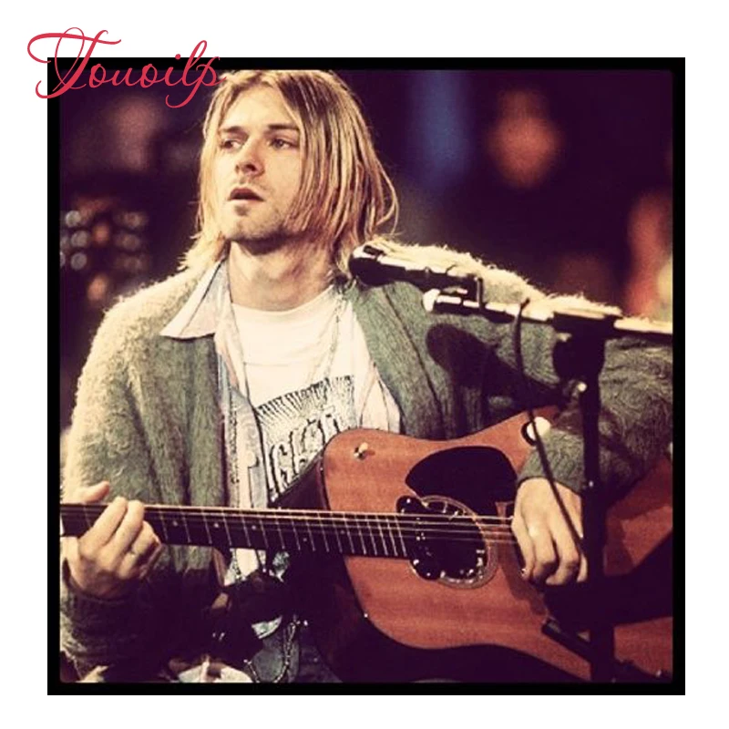 

Full Square/Round Drill 5D DIY Diamond Painting "Kurt Cobain" 3D Embroidery Cross Stitch Mosaic Decor Gift