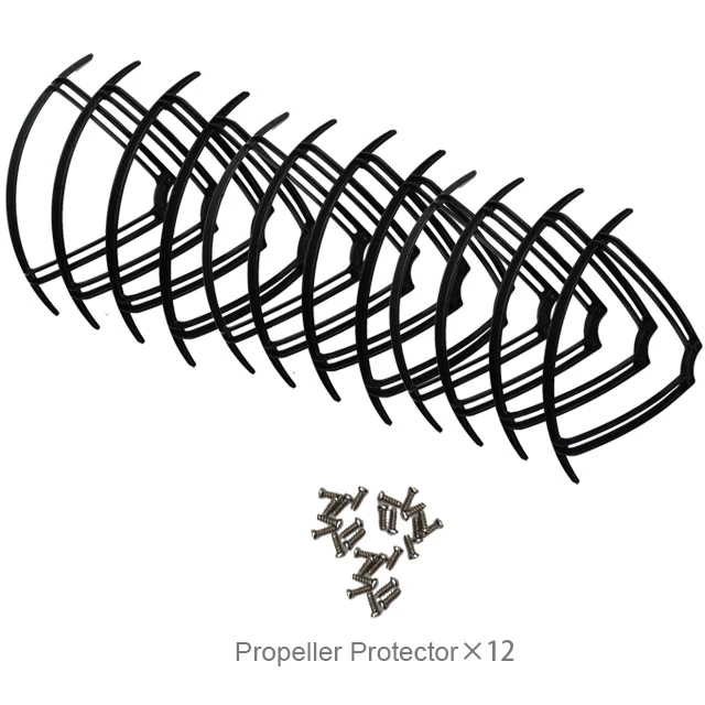 Защита пропеллера для MJX bugs 6 b6 Bugs 8 pro B8pro Bugs 5 Вт B5W JJRC X5 Радиоуправляемый квадрокоптер Дрон запасные части Аксессуары - Цвет: SET3
