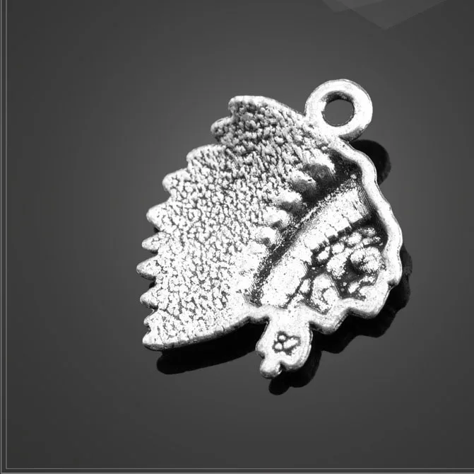 Посеребренные подвески в античном стиле размер 18 2 мм * 21 9 20 шт./лот|silver wristlet|charm