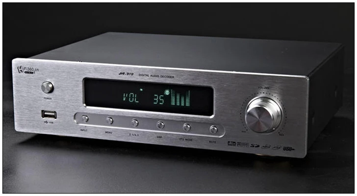 AC220V лихорадка HIFI усилитель декодер AC-3 DTS 5 1 каналов декодеры (mp3