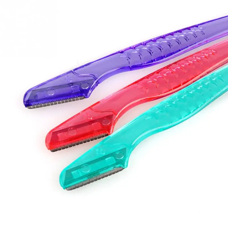 3Pcs/Set Eyebrow Eyebrow Trimmer Mini Makeup Knife Razor Facial Hair