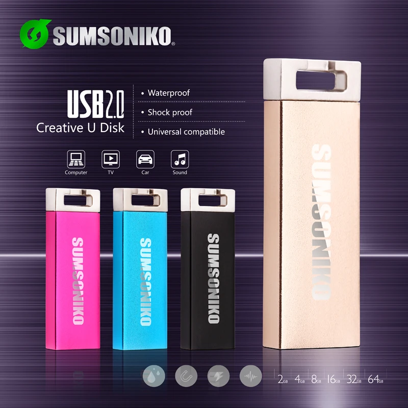 100 full capacity USB Flash Drive Mini Flash Memory Stick Custom Gift