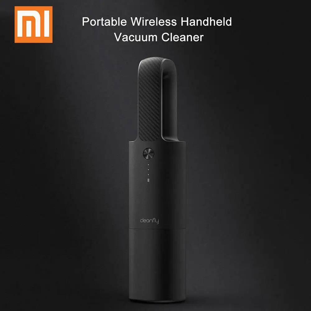 

Xiaomi Youpin Cleanfly FVQ Portable Wireless Handheld Vacuum Cleaner Mijia 2 in 1 Car Charger Cleaner with HEPA Filter for Home