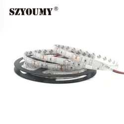 SZYOUMY 150 м водонепроницаемый 5630 светодиодный гибкий свет 60 Светодиодный/м, 5 м 300 светодиодный, DC 12 В, яркий, чем 5050, бесплатная доставка