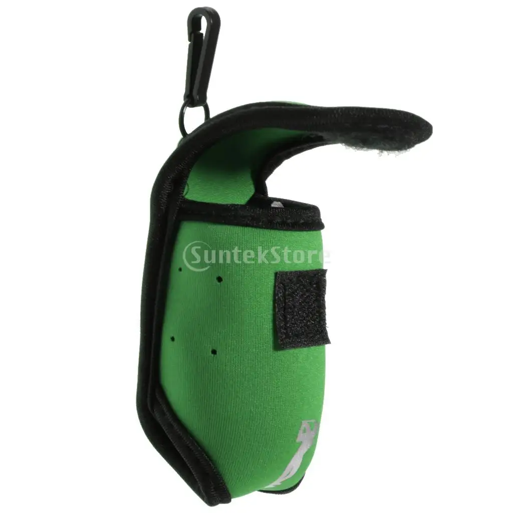 Neoprene Mini Golf Ball Bag Golf Tees Holder Storage Case Carry Pouch with Waist Belt Clip for Training Practice - Choose Color