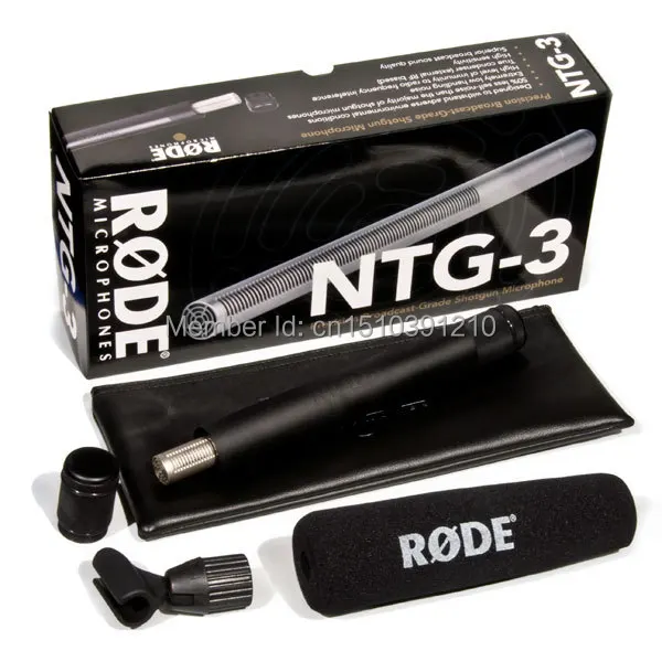 

10 years warranty !! Rode brand NTG-3 NTG3 professional studio condenser microphone & microfone condensador for DSLR camera