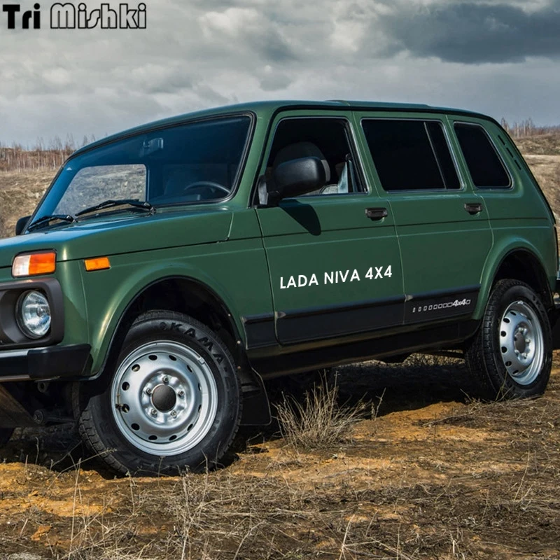 Tri Mishki HZX272 8.2*80см 1 4шт прикольные виниловые наклейки на авто lada niva 4x4 ваз лада нива