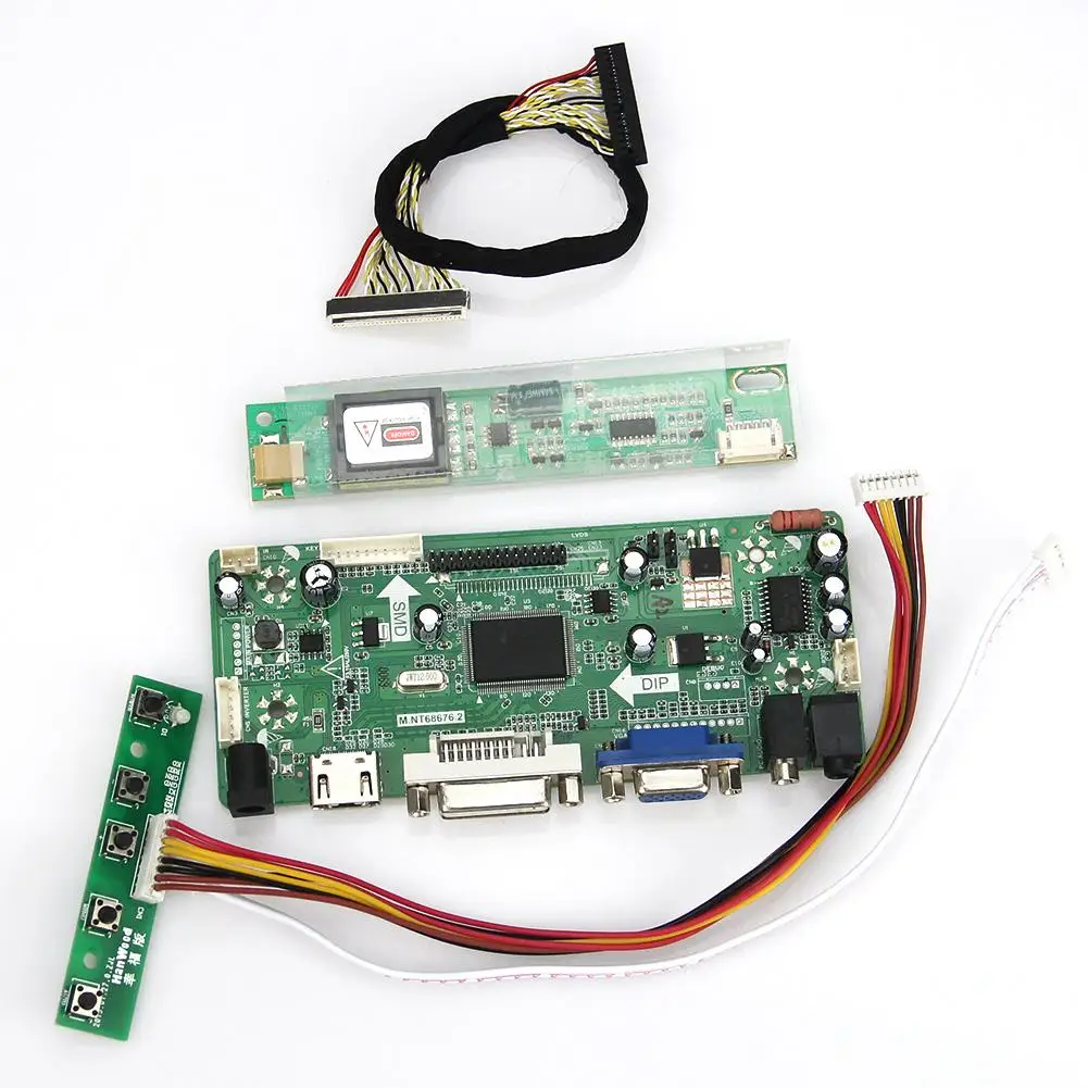 Новая плата драйвера M. NT68676 LCD/LED контроллера для B156XW01 V.2 LTN156AT01 1366*768 (HDMI + VGA DVI