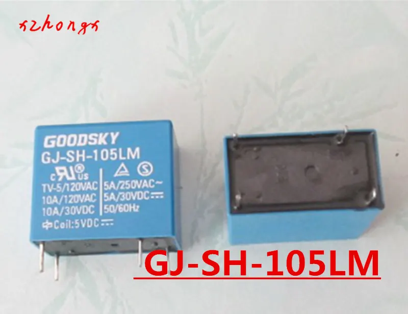 5PCS X 5AGOODSKY relay GJ-SH-105LM 