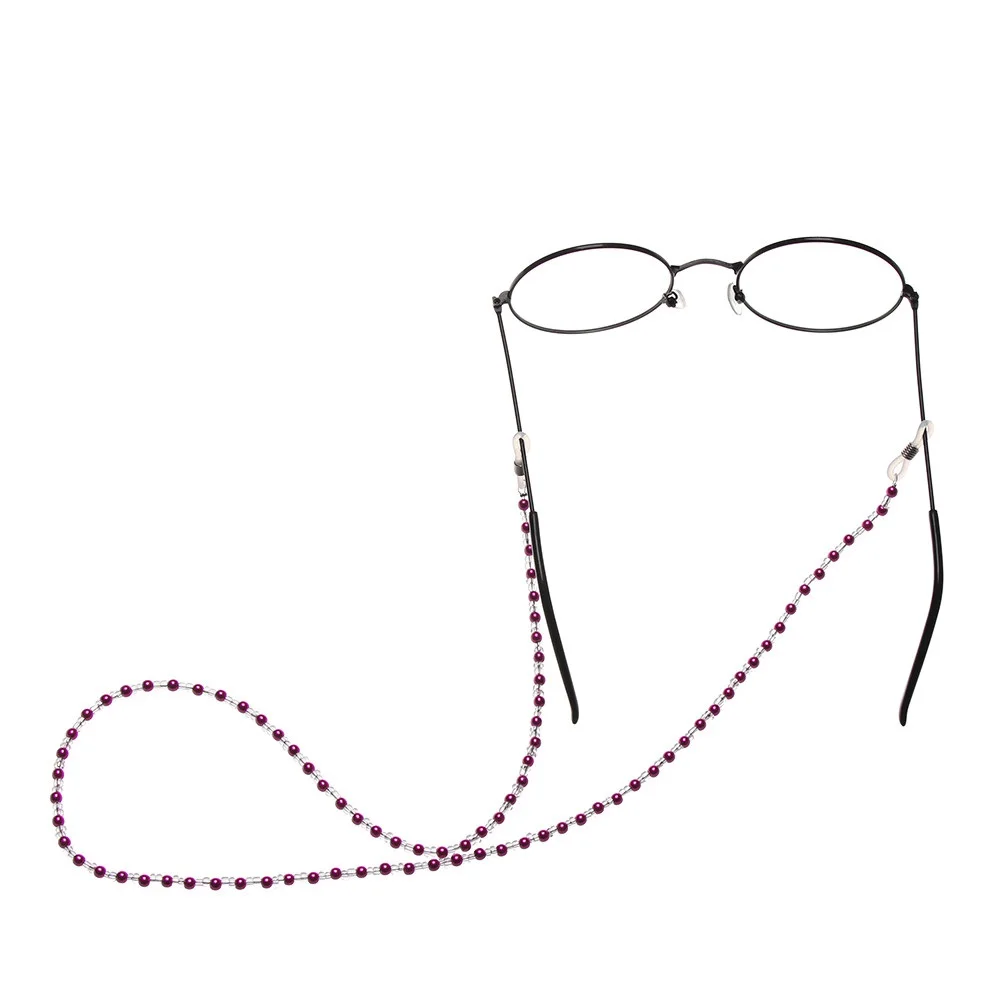 

Fashion Women Eyeglass Chains Candy Acrylic Beads Chains Anti-Slip Eyewear Cord Holder Neck Strap Reading Glasses Rope