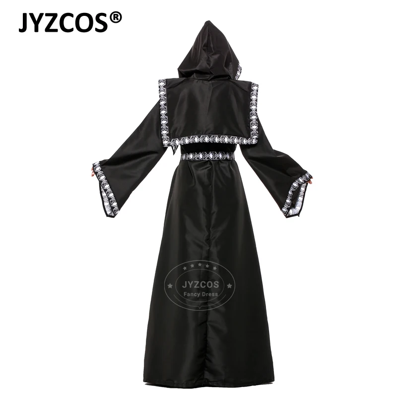 JYZCOS Adult Death Scythe Cosplay Costume Wizard Costumes (9)