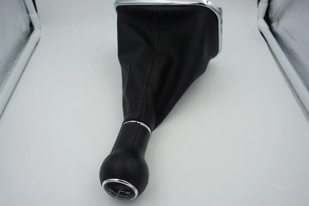 Car Gear Shift Knob 5/6 Speed 12mm Black Caps For VW BORA JETTA 4 GTI